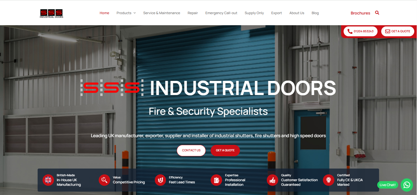SSS Industrial Doors